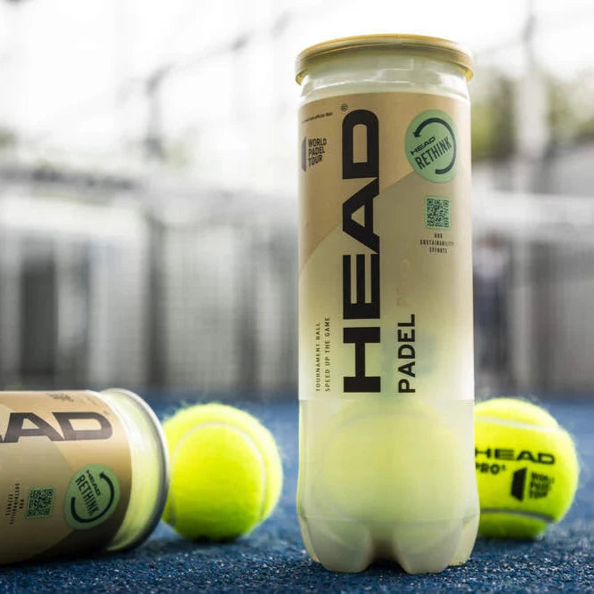 HEAD PADEL PRO S | Bote De 3 Pelotas