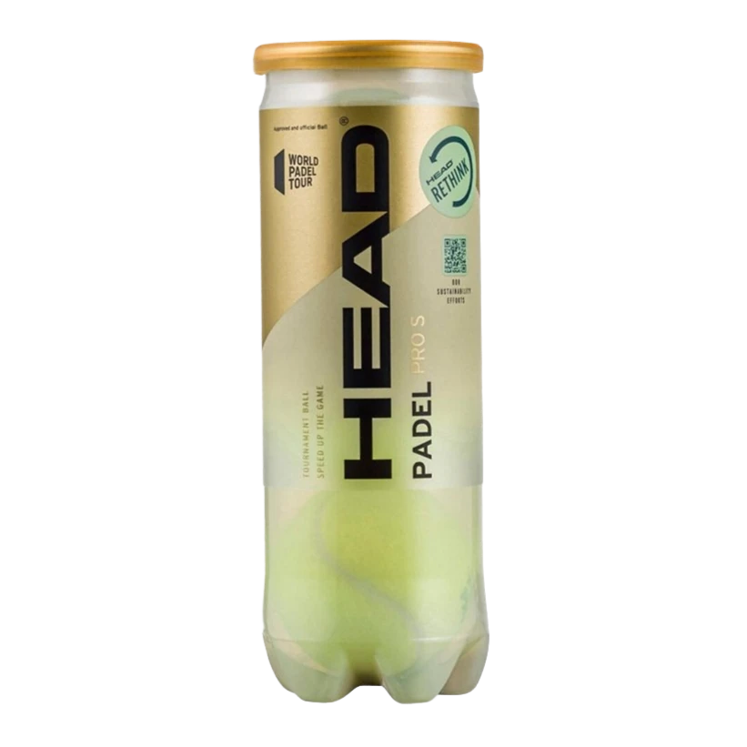 HEAD PADEL PRO S™ or BULLPADEL PREMIUM™| 3 Ball Can