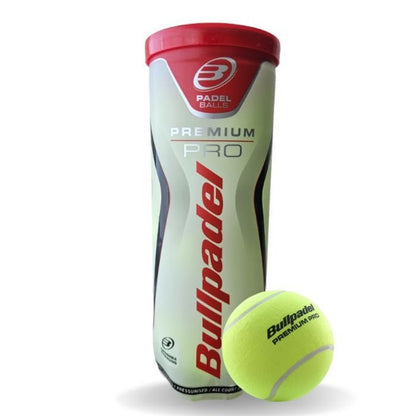 BULLPADEL PREMIUM PRO | Bote De 3 Pelotas - Set Solution