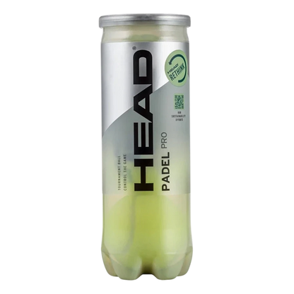 HEAD PADEL PRO S™ or BULLPADEL PREMIUM™| 3 Ball Can