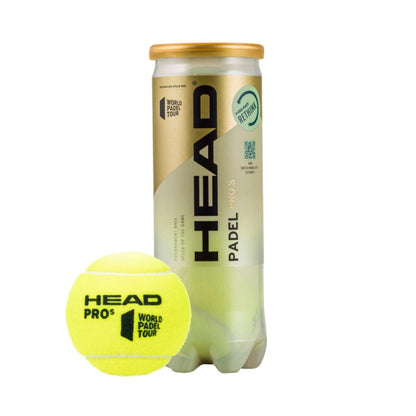 HEAD PADEL PRO S | Bote De 3 Pelotas - Set Solution